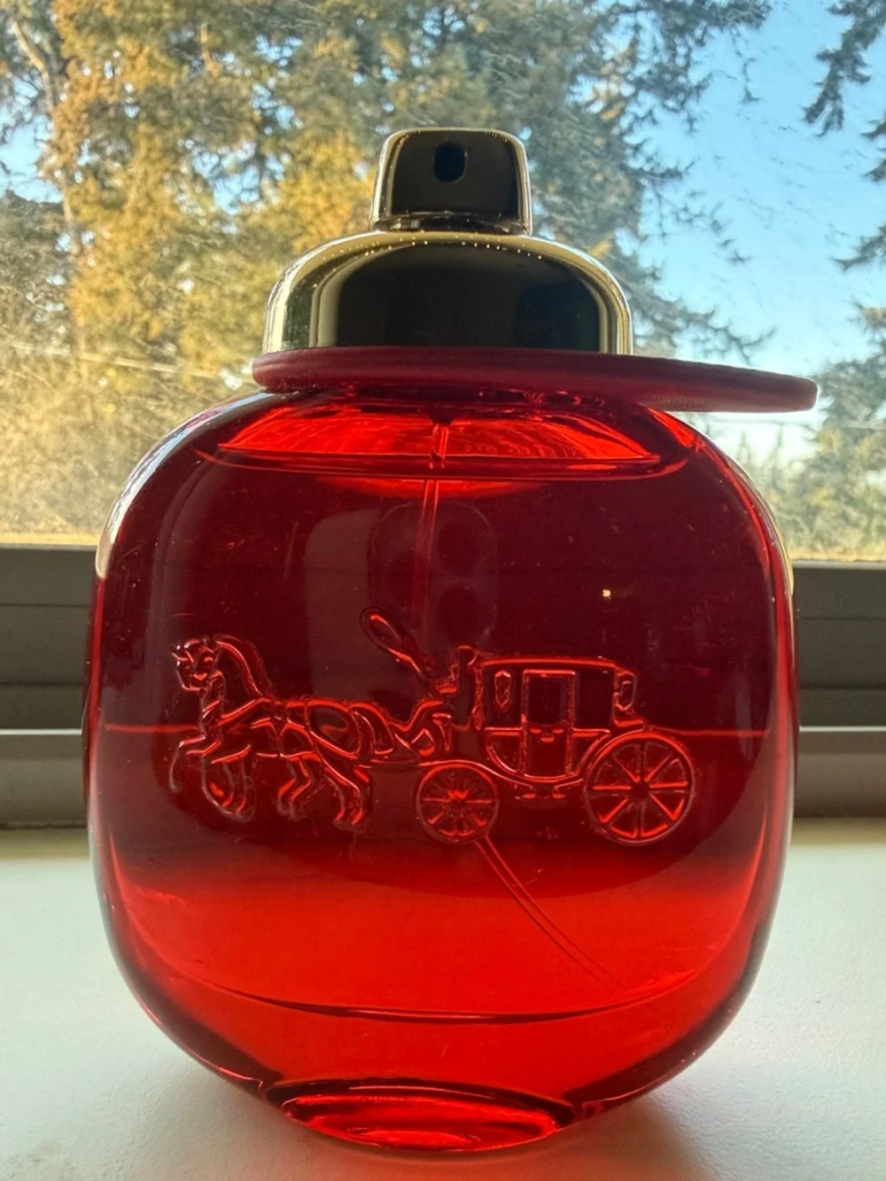 Coach Love Eau de Parfum Spray 90 ml 3 fl oz - Rose Cedar Strawberry Cedarwood - Picture 4 of 4